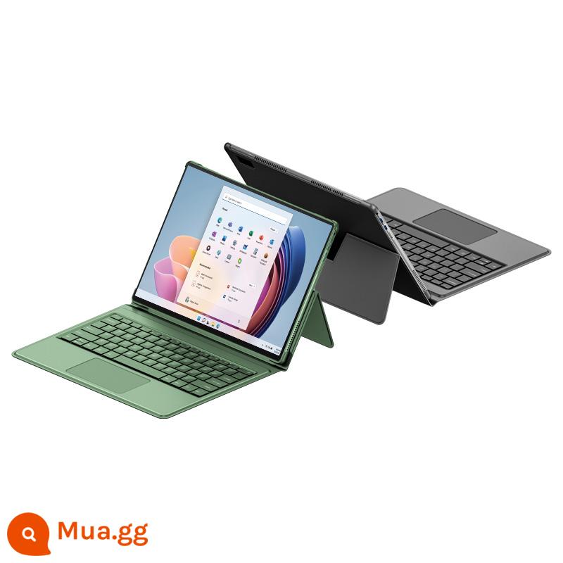 [2023 Sản phẩm mới chính thức hàng đầu chính hãng] Máy tính xách tay DERE Dai Rui Máy tính bảng 2 trong 1 Surface Pro13 mới, Văn phòng kinh doanh, Giáo dục sinh viên, Máy tính xách tay siêu mỏng - Màu xanh sương mù buổi sáng/Màn hình cảm ứng 2K 13 inch/thân kim loại