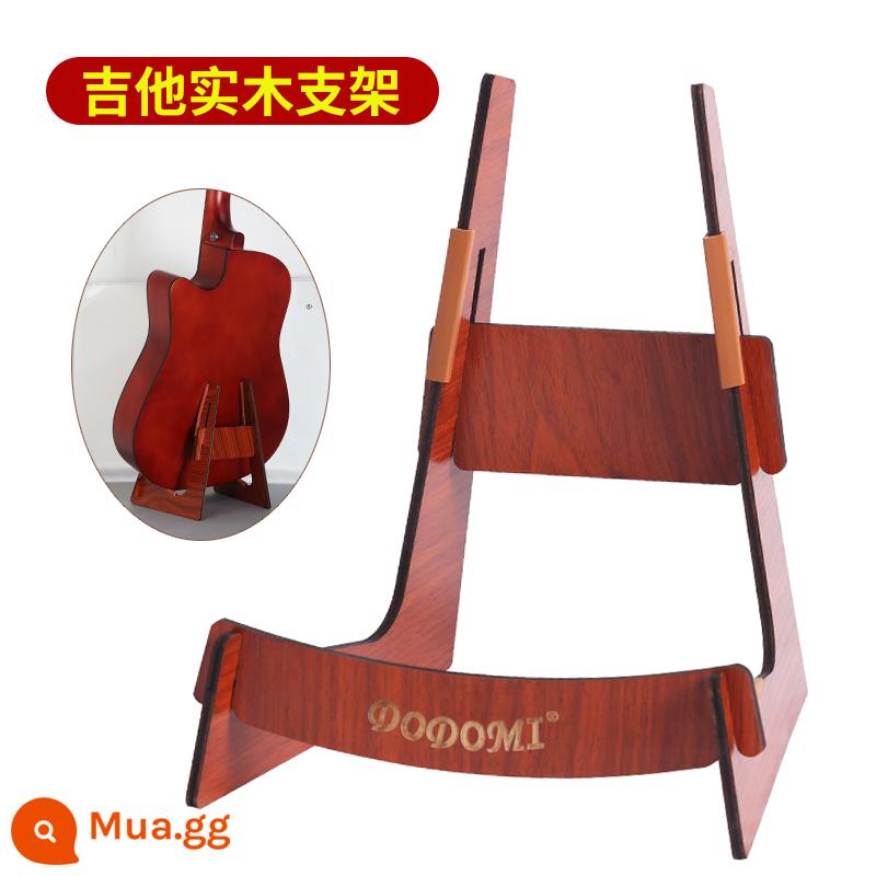 Đàn Guitar Kệ Gỗ Chắc Chắn Sàn Đứng Bass Đứng Đàn Ukulele Đứng Có Thể Tháo Rời Hình Chữ L Mang Theo - Ưu đãi đặc biệt giá đỡ đàn guitar màu gỗ gụ