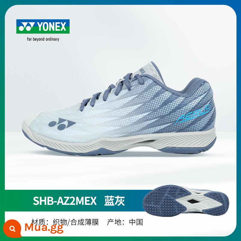 Sản phẩm mới YONEX Giày cầu lông thể thao chuyên nghiệp Yonex nam nữ siêu nhẹ thế hệ thứ 5 SHB-AZ2MEX - SHBAZ2MEX xanh xám (kiểu nam)