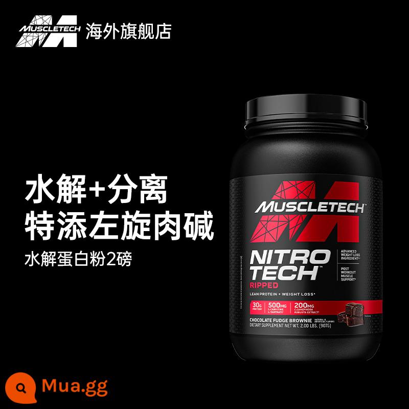 Công Nghệ Cơ Bột Protein 5 lbs Bột Whey Protein Nguyên Chất Thủy Phân Tách Tập Thể Dục Bột Xây Dựng Cơ Bắp Chính Thức Flagship Store - Bột protein thủy phân 2 pound- [Đặc biệt bổ sung L-rotary giúp định hình cơ thể]