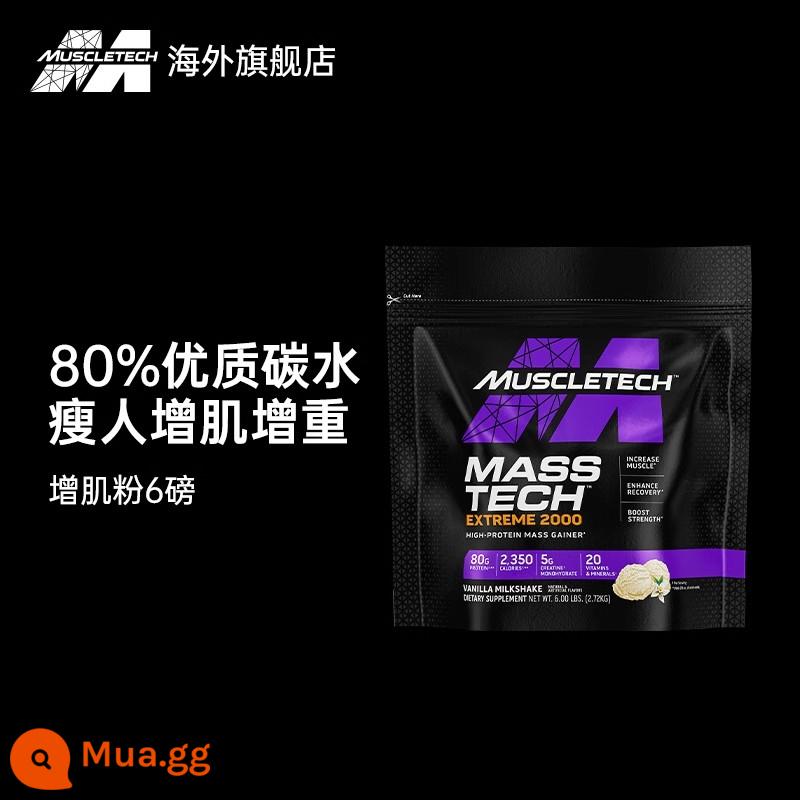 Cơ Công Nghệ 5 lb protein cơ bột người gầy tăng cân nguyên chất whey protein bột tập thể dục nam chính thức flagship store - Bột tăng cơ bắp 6 pound-bag [80% carbohydrate + creatine cao để tăng cơ và tăng cân nhanh chóng]