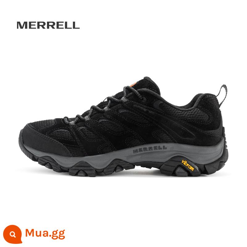 MERRELL Meile 2023 mùa xuân và mùa hè nam và nữ giày thể thao ngoài trời đi bộ đường dài MOAB3 giày đi bộ đường dài chống trượt chống mài mòn - J035875 Đen (Nam) [Trở về cổ điển]