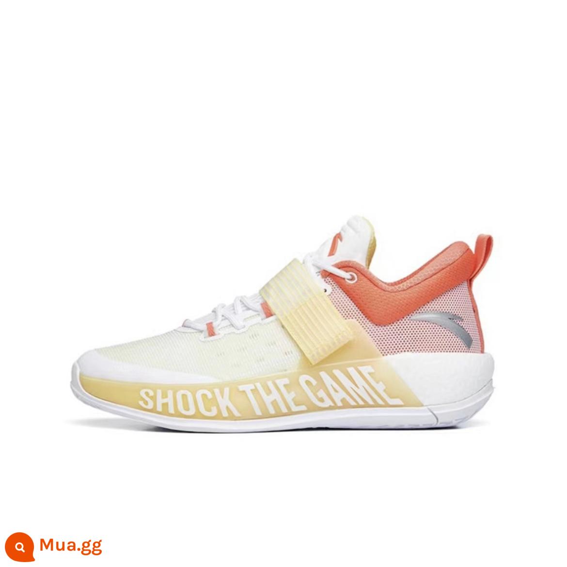 Xuanhuo Sports Anta Sweeps Giày bóng rổ thế hệ thứ 4 Giày thể thao thực dụng trong nhà và ngoài trời chuyên nghiệp Low Top 112231608 - 112231608-6 trắng đỏ