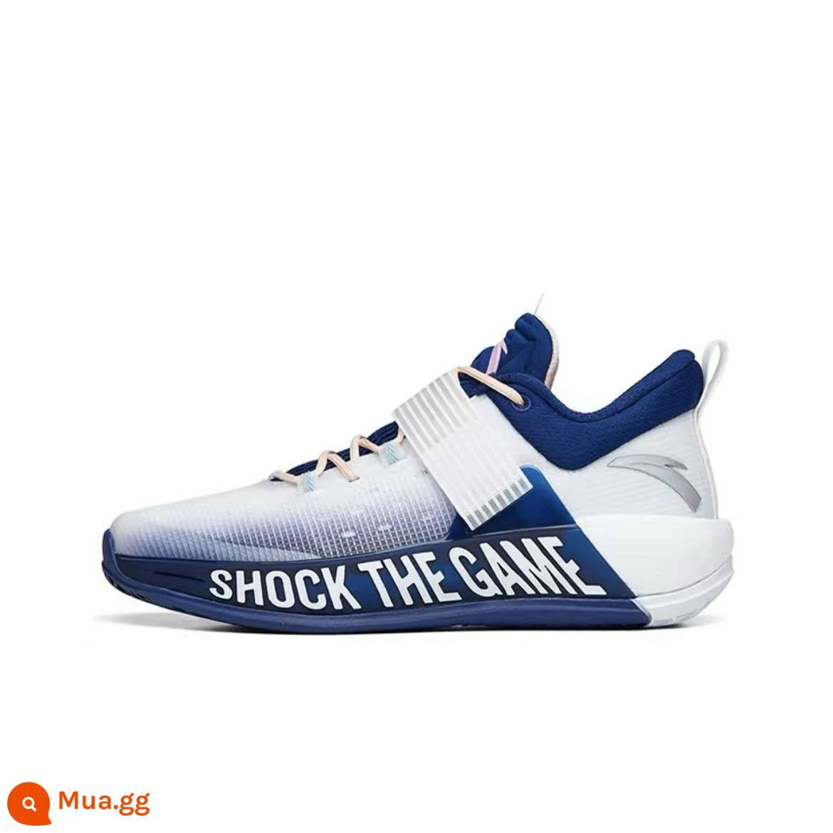 Xuanhuo Sports Anta Sweeps Giày bóng rổ thế hệ thứ 4 Giày thể thao thực dụng trong nhà và ngoài trời chuyên nghiệp Low Top 112231608 - 112231608-2 trắng xanh