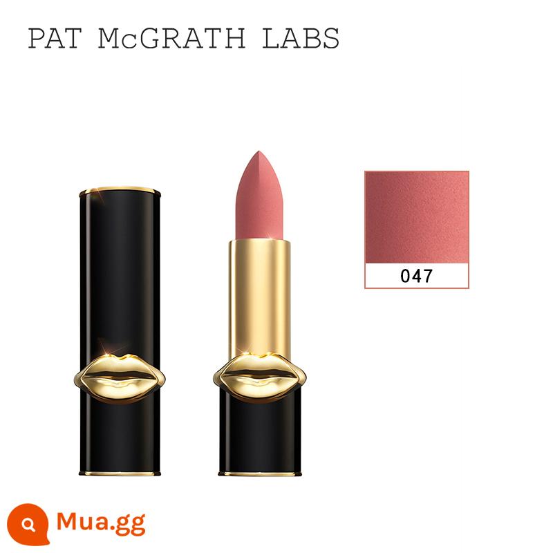 PAT MCGRATH LABS clarinet sương mù mềm mại không kéo khô làm trắng tăng cường son môi son môi 4g - 047 bột đậu