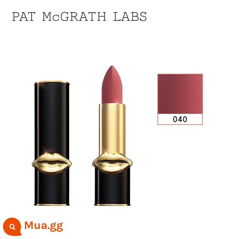 PAT MCGRATH LABS clarinet sương mù mềm mại không kéo khô làm trắng tăng cường son môi son môi 4g - 040 hoa hồng gụ