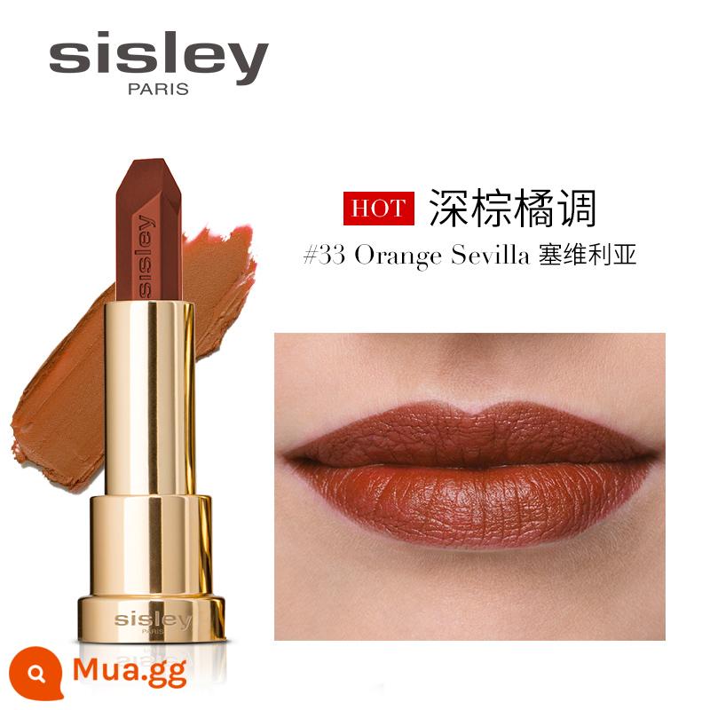 [Quà Năm Mới] Son Môi Sisley's Charming Dưỡng Ẩm Và Lâu Trôi Màu 12 Milk Tea Naked Brown Tự Nhiên Nhẹ Nhàng - Số 33-Sevilla