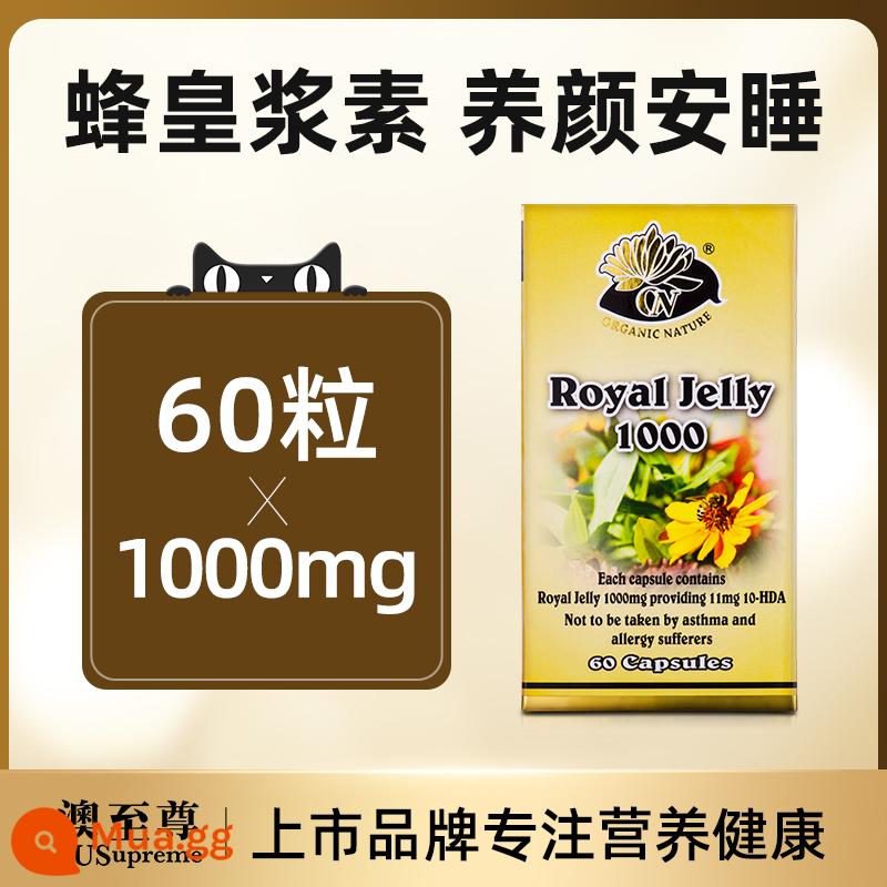 Ausupreme royal jelly 365 viên sữa ong chúa thiên nhiên hàm lượng cao nhập khẩu từ Úc chính hãng wild capsule viên nang mềm - 60g