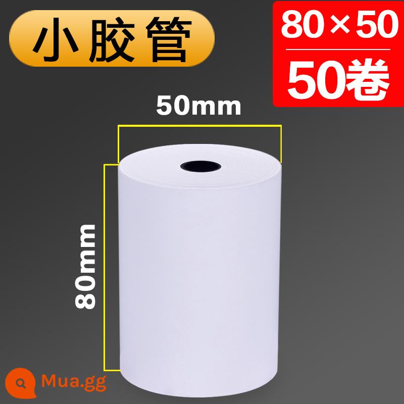 Quảng Đông Shuangye giấy photocopy nhiệt giấy tính tiền giấy cuộn 80x80 giấy nhiệt 80x60 nhà bếp giấy vé nhỏ 80mm 80x50 nhạy nhiệt 8080 máy hóa đơn siêu thị 8050 cuộn giấy nhà bếp giấy vệ sinh sau khi phát hành vé - 80×50mm[50 cuộn/thùng]