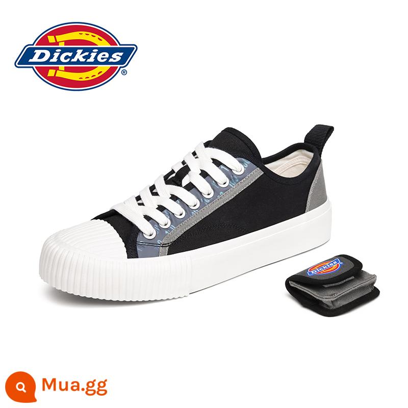 Giày vải Dickies nam mùa hè 2023 mới thoáng khí triều giày xuân thu nam giày thường - đen