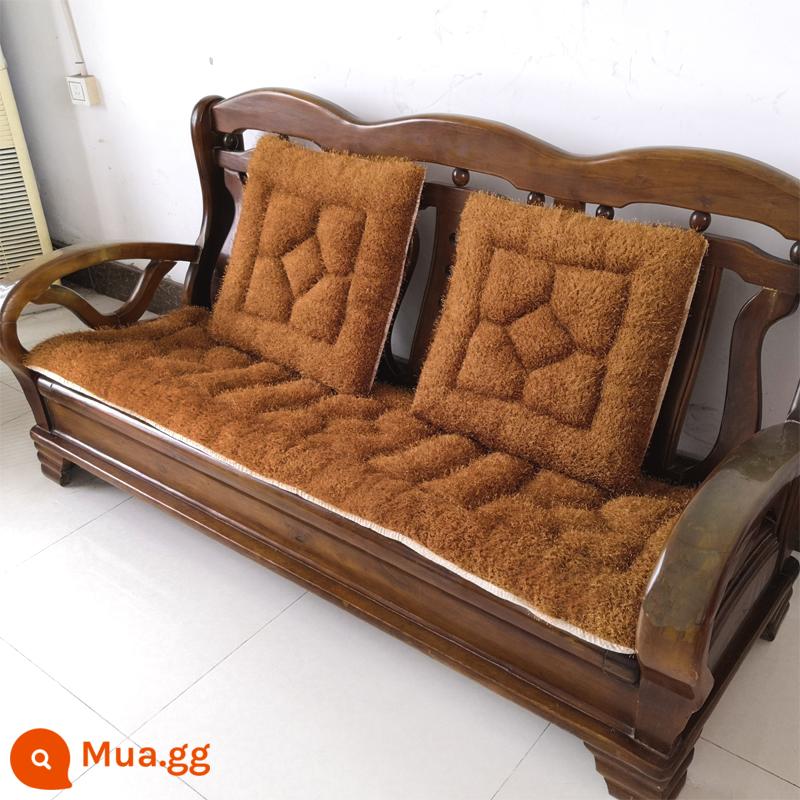 miễn phí vận chuyển mùa thu và mùa đông dày gỗ gụ sofa gỗ đệm sang trọng đệm đệm ghế sofa gỗ kết hợp chống trượt - cà phê sang trọng