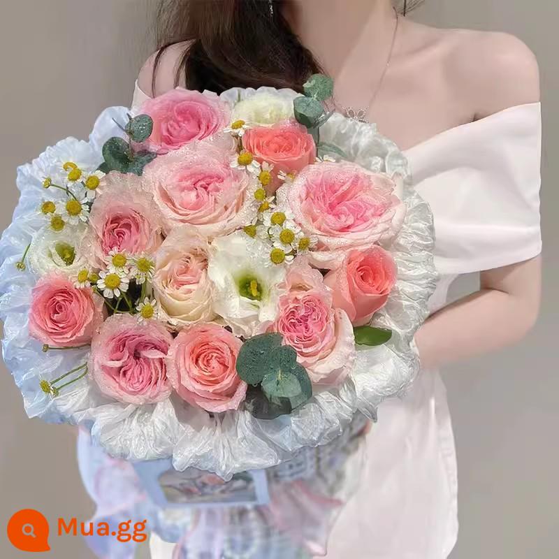 Lễ hội mùa xuân Năm mới Bó hoa hồng sinh nhật Xiaoxiangfeng cho bạn gái Flower Express Giao hàng cùng thành phố Thâm Quyến Bắc Kinh Quảng Châu - [Hình ảnh chính bán chạy nhất] Diana Roselle Mix and Match