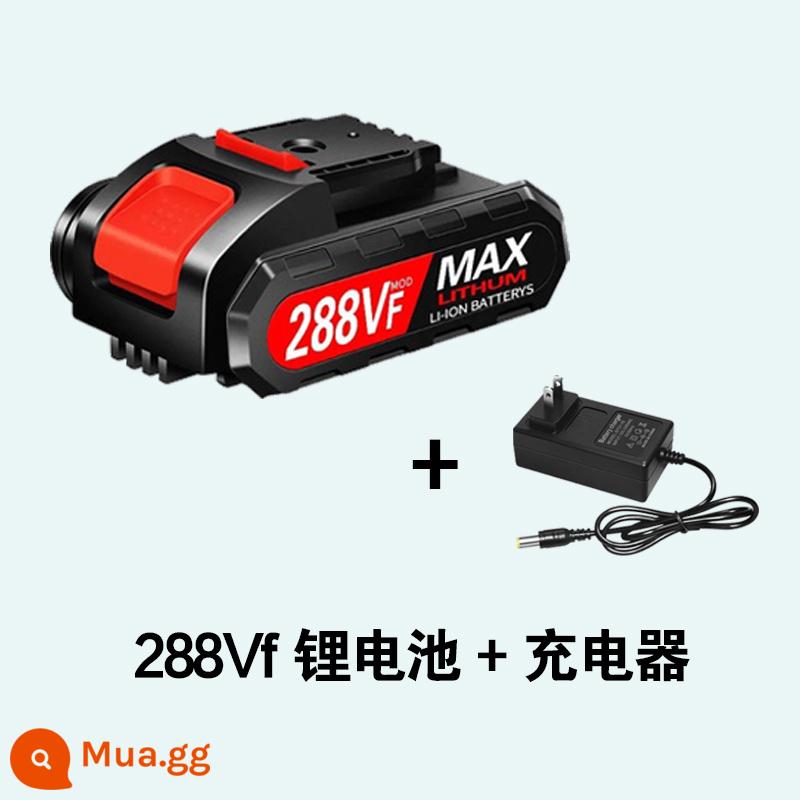 Máy khoan điện đa năng pin 21V36VF48VF98VF máy khoan điện sạc máy khoan điện khoan máy khoan điện pin lithium chính hãng - Pin lithium 288VF + bộ sạc