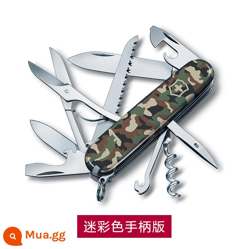 Victorinox Quân Đội Thụy Sĩ Dao Urban Hunter 91Mm Thụy Sĩ Dao Đa Năng Thụy Sĩ Trung Sĩ Dao Gấp Dao Thụy Sĩ - Hồng