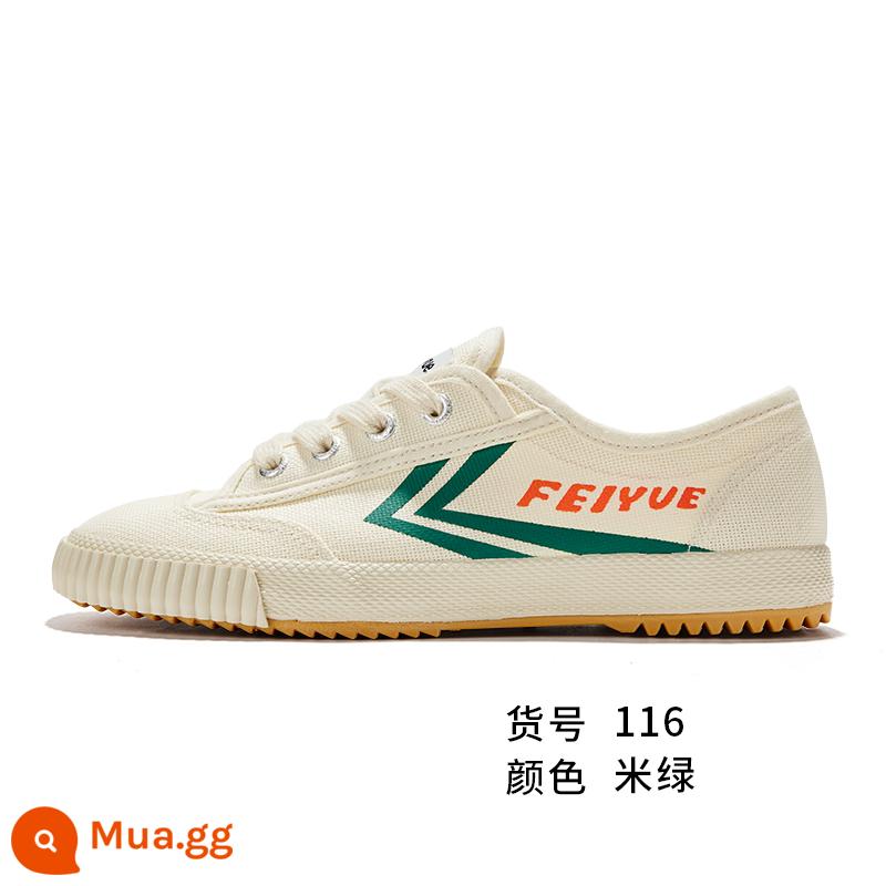 feiyue/leap spring giày vải lanh cotton thoáng khí giày nữ cổ điển cải tiến giản dị nam nữ cùng phong cách 116 - 116 mét xanh