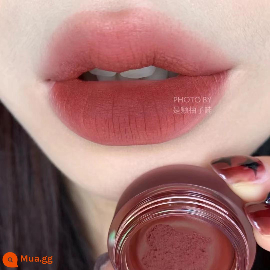 INTO YOU air lip bùn mỏng matte mềm sương nhung son môi men w6 làm trắng sinh viên vàoyouw1 - Đóng hộp EM08 tặng kèm cọ môi