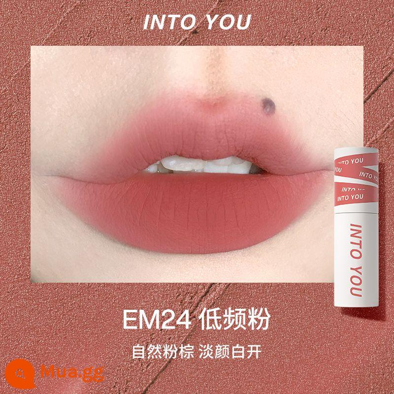 INTO YOU air lip bùn mỏng matte mềm sương nhung son môi men w6 làm trắng sinh viên vàoyouw1 - EM24