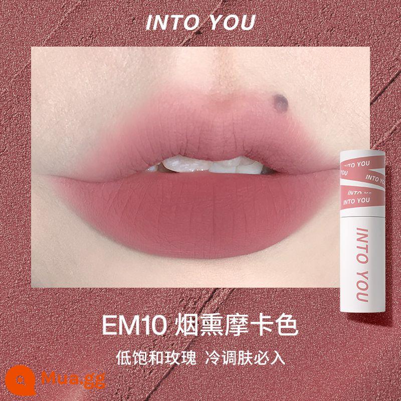 INTO YOU air lip bùn mỏng matte mềm sương nhung son môi men w6 làm trắng sinh viên vàoyouw1 - EM10