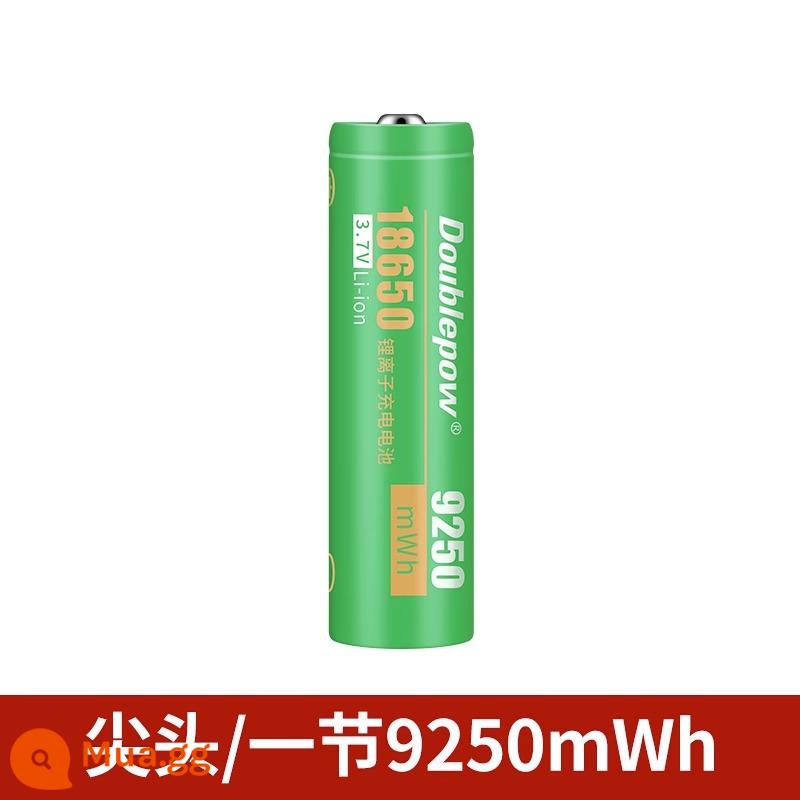 Times 18650 sạc pin lithium dung lượng lớn 3.7v ánh sáng mạnh đèn pin quạt nhỏ đèn pha 4.2v chuyên dụng - 9250mWh đầu 1 phần