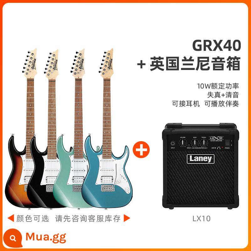 Ibanez Ibanna đàn guitar điện grx40 azes40 31 GRG lắc đơn cho người mới bắt đầu mục nâng cao - [GRX40 Gói 3] + Loa Lanny Anh Quốc