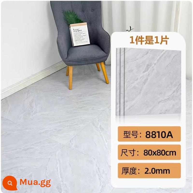 sàn nhựa pvc dán tự dính chịu mài mòn giả đá cẩm thạch terrazzo sàn da thương mại sàn dán cải tạo sàn - 8810A [Phong cách cực chất]-Tối thiểu 3 chiếc [kích thước 80*80]