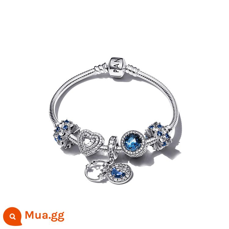 [Quà Giáng Sinh] Bộ tay Pandora lấp lánh Galaxy Chuỗi câu chuyện Quà tặng tinh tế - Thiên Hà Tỏa Sáng 3.0 16CM