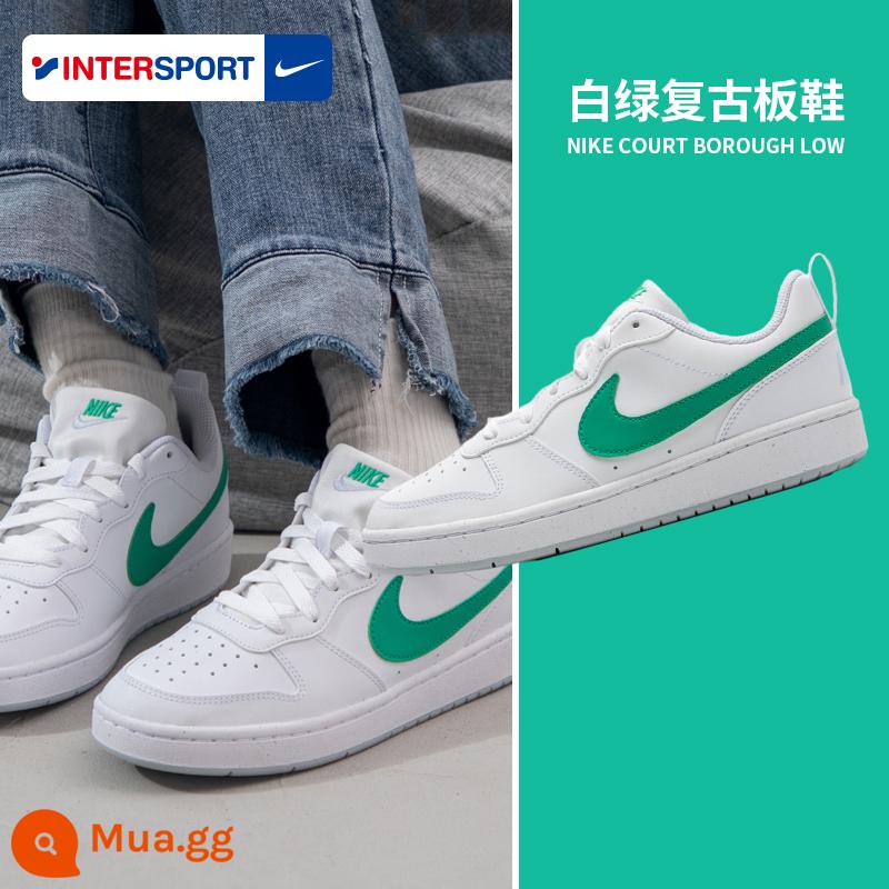 Giày thể thao Nike Nike nữ 2024 mùa xuân mới giày thể thao màu hồng COURT giày thể thao thông thường DV5456 - DV5456-109/trắng xanh