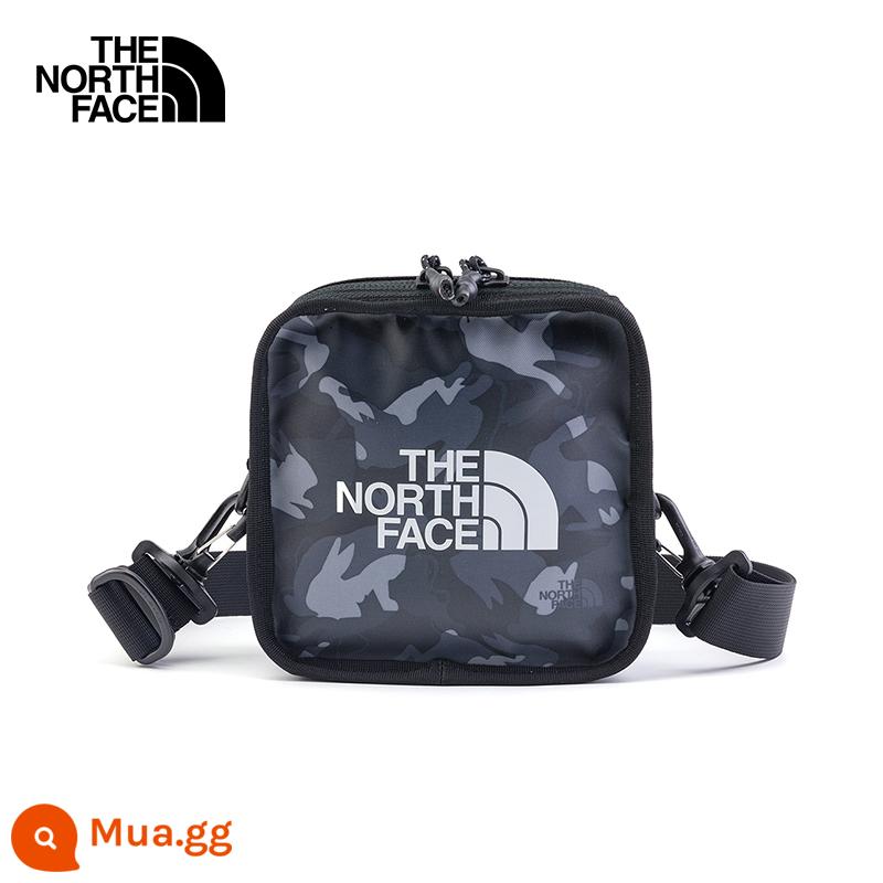 North Face Official Ba lô hàng đầu Túi nam Túi điện thoại di động Túi thắt lưng Túi thể thao Túi ngực Trang web chính thức Túi đeo vai Túi Messenger C099 - Túi vuông cổ điển IW6/2.5L/170*170*80mm