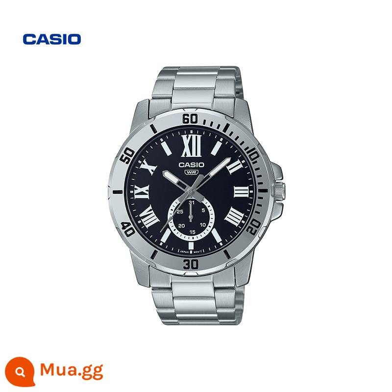 Cửa hàng hàng đầu của CASIO MTP-1375D đồng hồ thạch anh nam xu hướng thời trang chống nước thời trang thông thường Trang web chính thức chính thức chính hãng - MTP-VD200D-1BUDF