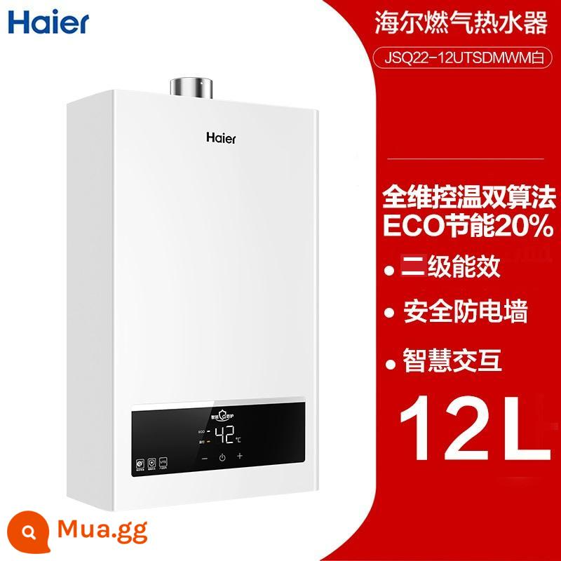 Haier gas máy nước nóng điện hộ gia đình gas mô hình khí hóa lỏng mô hình chính thức hàng đầu cửa hàng 12/13 lít 16L - Trắng