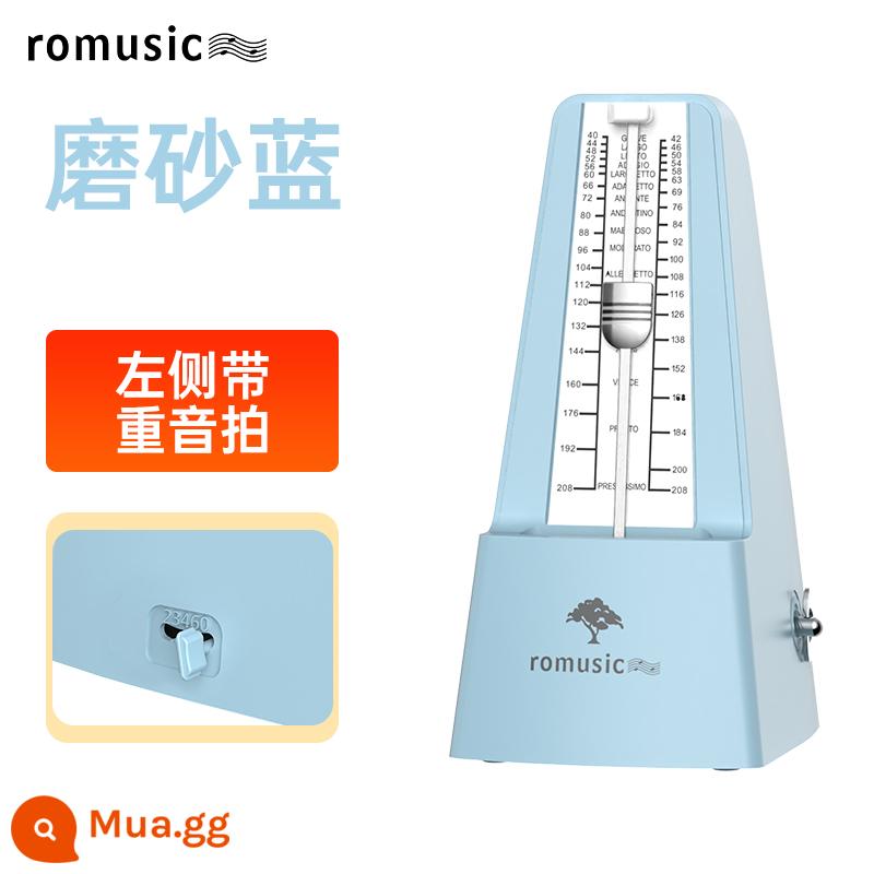 Romusic Cơ Máy Nhịp Piano Kiểm Tra Đặc Biệt Đàn Guitar Guzheng Vĩ Cầm Bầu Bầu Nhịp Điệu Đa Năng - R310 xanh mờ