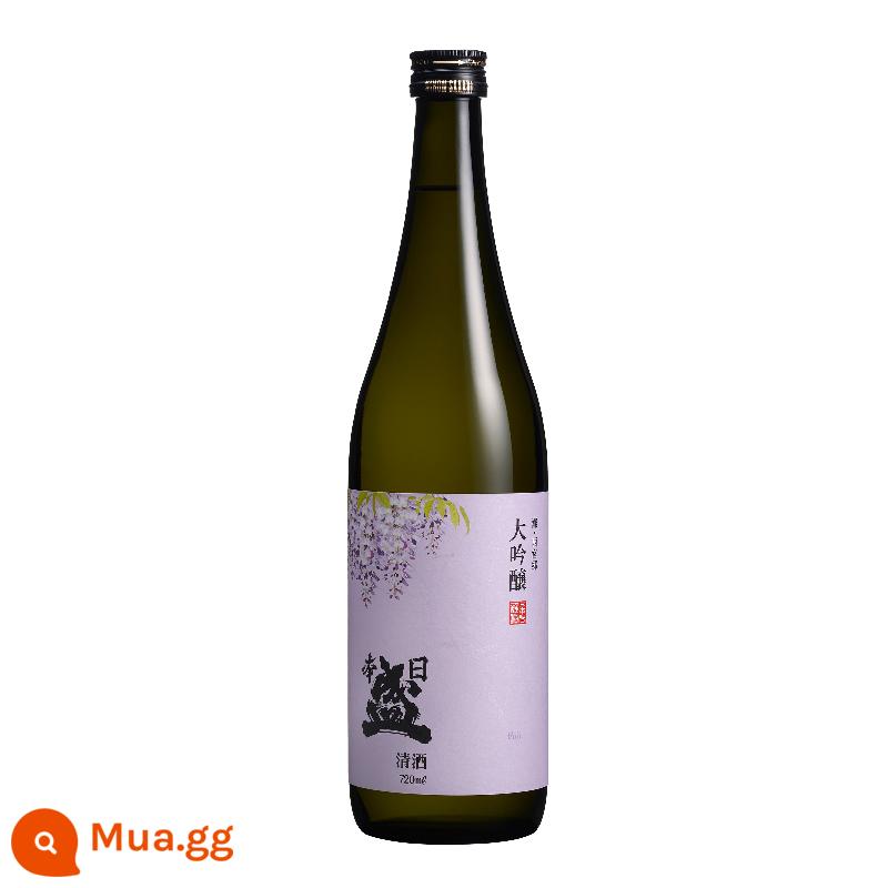 Rượu sake Shengshenghuayin / hoa mây 720mL Daiginjou Weixin Danli nhập khẩu chính hãng Nhật Bản - tím nhạt