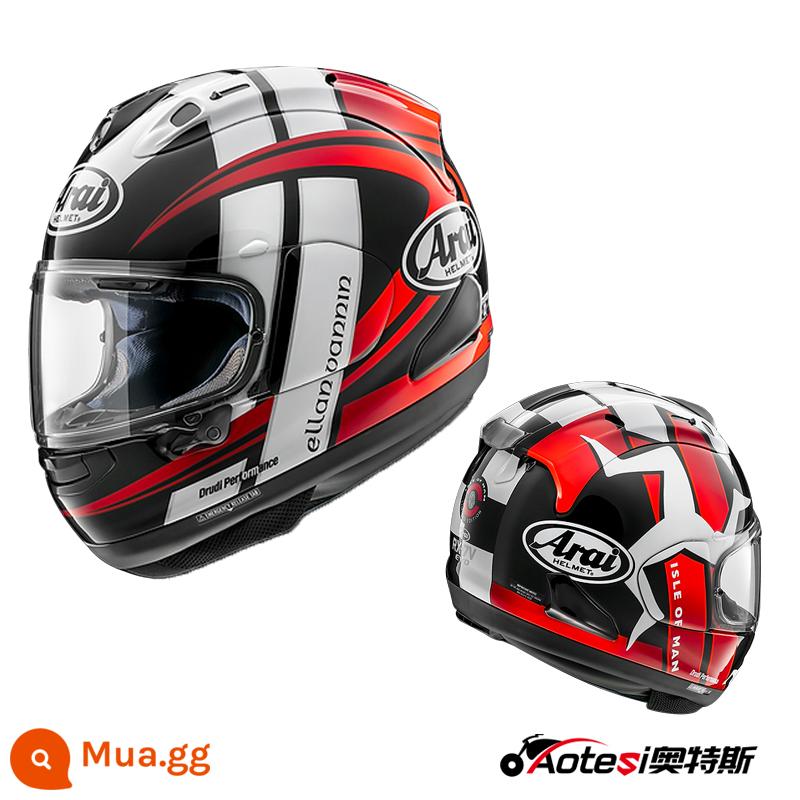 ARAI Nhập Khẩu Nhật Bản Đầu Máy Mũ Bảo Hiểm RX7X Đi GP Theo Dõi Người Chơi Full Mũ Bảo Hiểm Full Cover Đánh Thức Sư Tử - 2022 TT