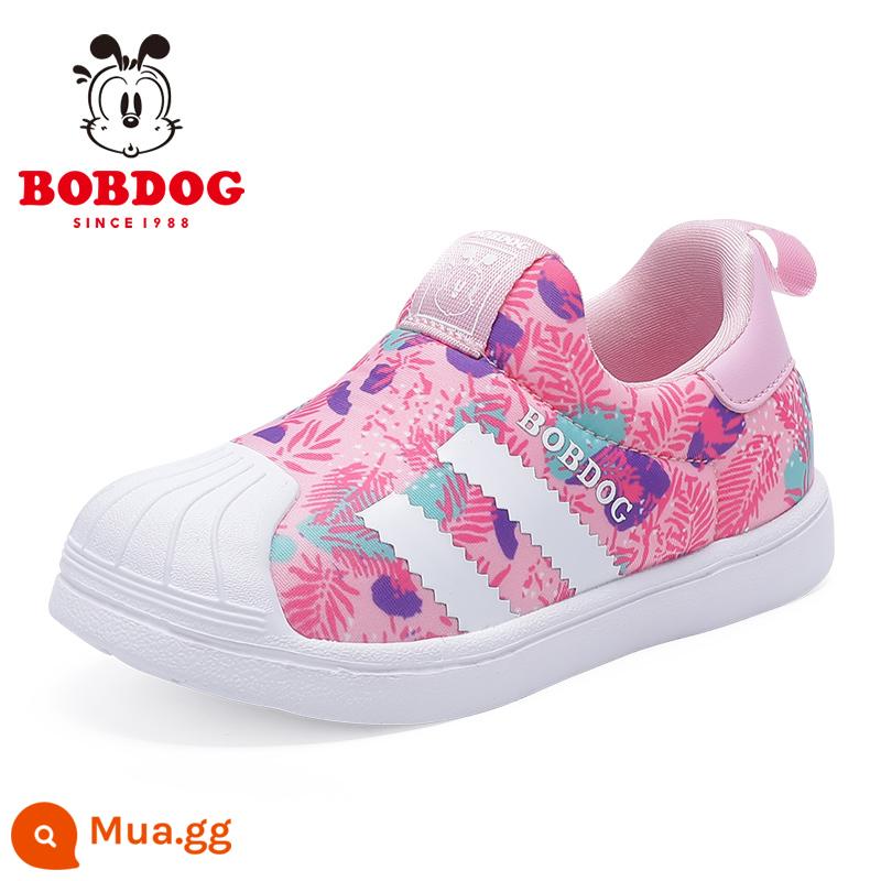 Giày Trẻ Em Bobbean Giày Bé Gái 2023 Mùa Xuân Và Mùa Thu Mới Giày Trẻ Em Giày Bé Gái Trẻ Em Giày Sneakers - Thoa son