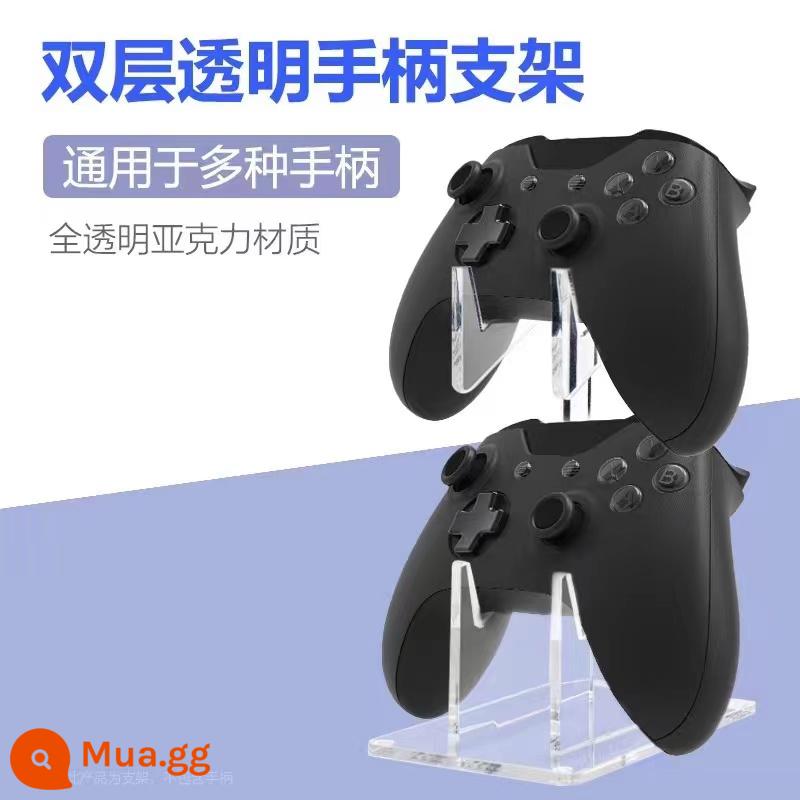 Tay Cầm Chơi Game PS5 Tay Cầm Tai Nghe Giá Đỡ Tai Nghe Đỡ Acrylic Bộ Điều Khiển Trò Chơi Phụ Kiện Đa Năng Giá Đỡ - Ưu đãi đặc biệt-Hai lớp trong suốt