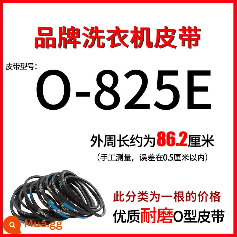 Đa Năng Máy Giặt Dây Hình Chữ O Dây V-Dây Truyền Truyền Động Băng Tải Động Cơ Động Cơ Dây Phụ Kiện - Tím đậm O-825E (đen)
