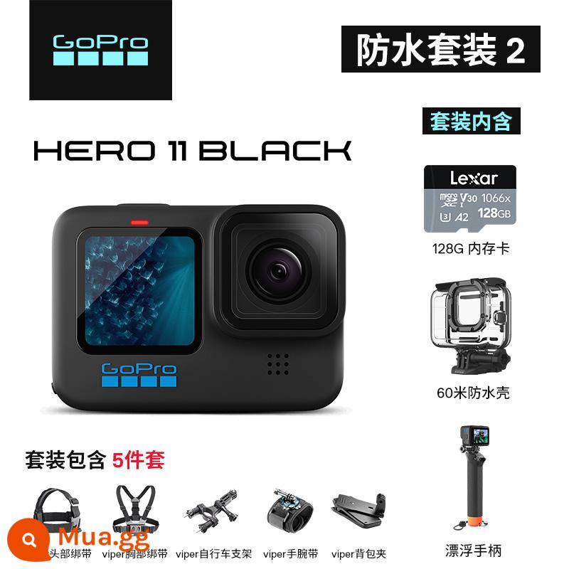 [Điều khiển từ xa miễn phí] camera thể thao gopro11 HD chống rung chống nước đi xe máy Vlog camera - bộ nâng cấp chống nước gopro11