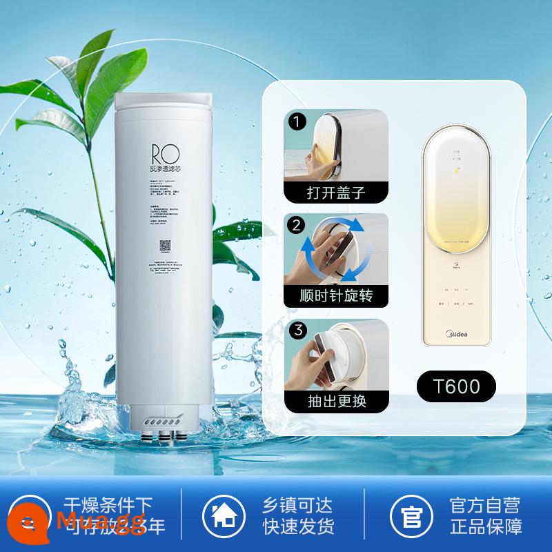 [Lõi lọc máy lọc nước Midea T800] phù hợp với các dòng máy tăng áp T800/T600/T1000/Baize 800 - Lõi lọc RO dài hạn T600-3