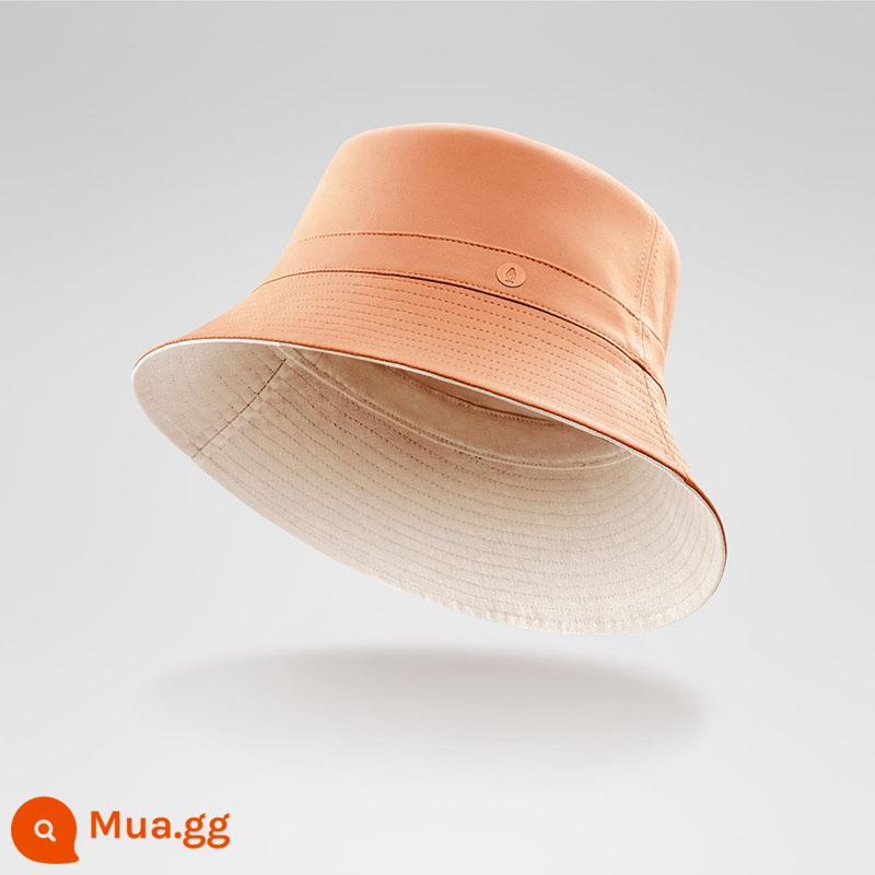 [Khuyến Mãi Phá Mã] Banana Hot Leather Hat Khăn quàng cổ Túi đeo vai cho nam và nữ Mũ len ngư dân Mũ dệt kim - ④[Mũ ngư dân] Hồng cam + Trắng nhạt