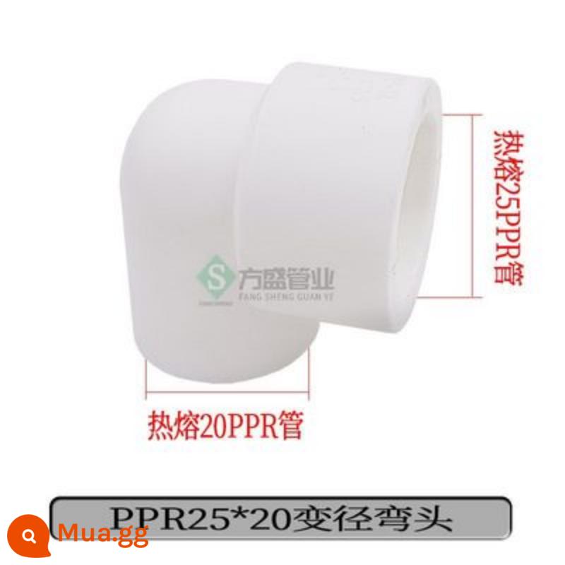 ppr dày bằng đường kính trực tiếp khuỷu tay tee giảm phần nhựa uốn cong 45 độ 25 đầu lớn và nhỏ 32 ống nước nóng chảy - Màu xanh hải quân