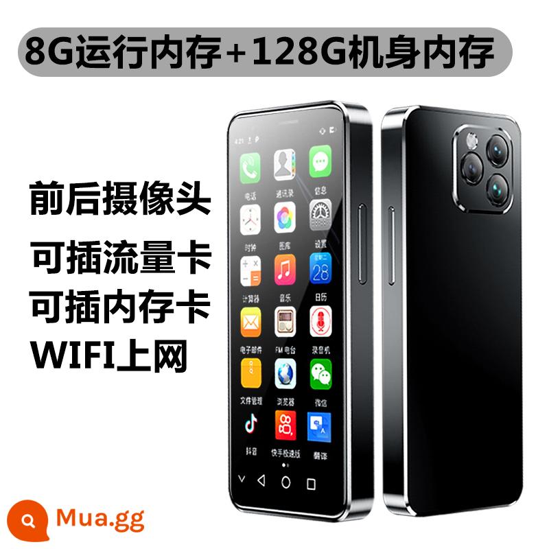 MP4WIFI có thể lên mạng, cắm thẻ, tải APP, xem phim, smart MP5, walkman, MP6, MP7 cho học sinh cấp 3 - Màn hình 4.0 có camera + WiFi + dung lượng cắm và thân thẻ nhớ [8G + 128G]