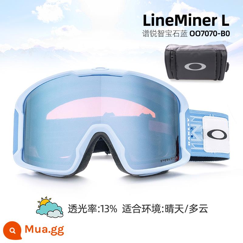 Oakley Oakley 24 kính trượt tuyết nam nữ mới LINEMINER 7070 kính trượt tuyết chống sương mù và chống gió - 70-B0