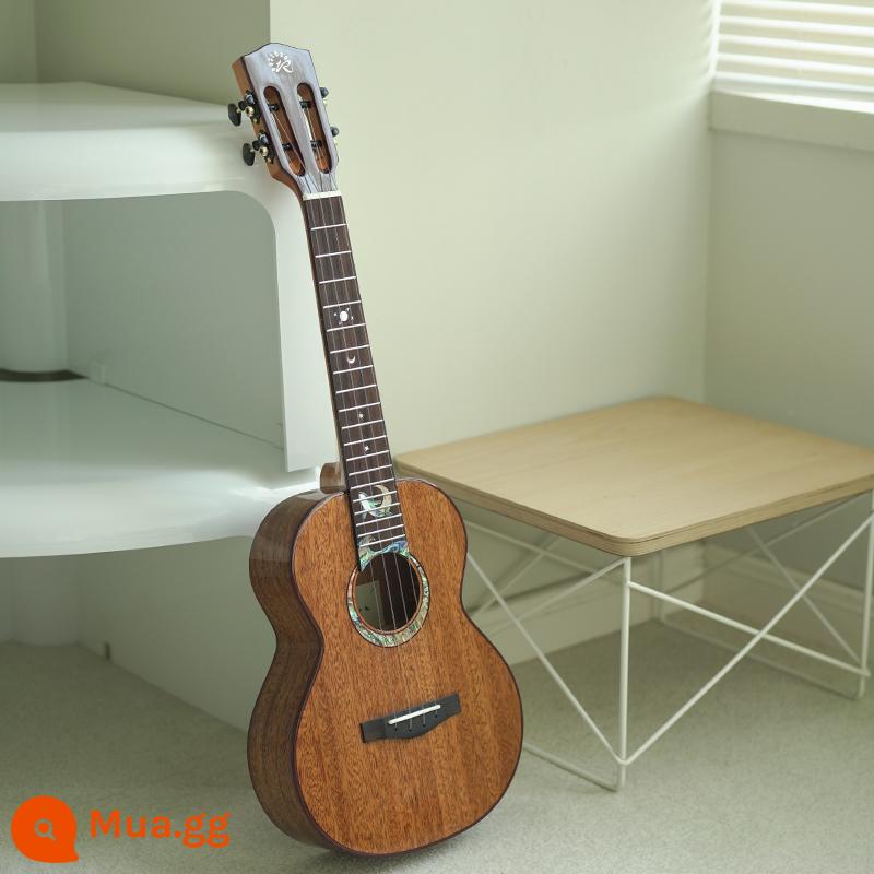 White Bear Music Acoustic Ukulele Xinghai Blue Whale đồng thương hiệu gỗ gụ gỗ keo toàn veneer cao cấp cao cấp - Veneer toàn bộ lõi gỗ gụ cá voi xanh