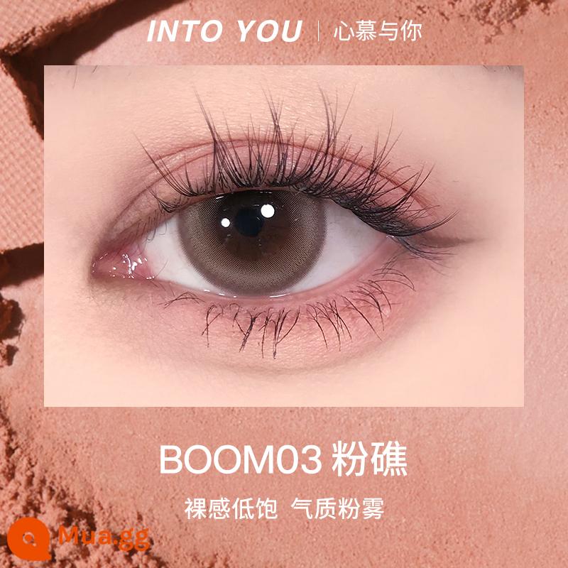 Chị Heo Con! into you open cover series phấn mắt đơn sắc màu đất mờ màu ngọc trai người mới hút thuốc - Rạn hồng BOOM03