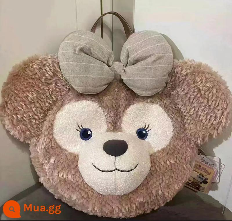 Túi xách Daffy Bear cùng phong cách của Zhao Lusi, búp bê gấu hoạt hình đa năng, ba lô Sydney Rose, túi xách sang trọng - Túi cỡ lớn Sydney Rose có thể đeo được cả 2 vai