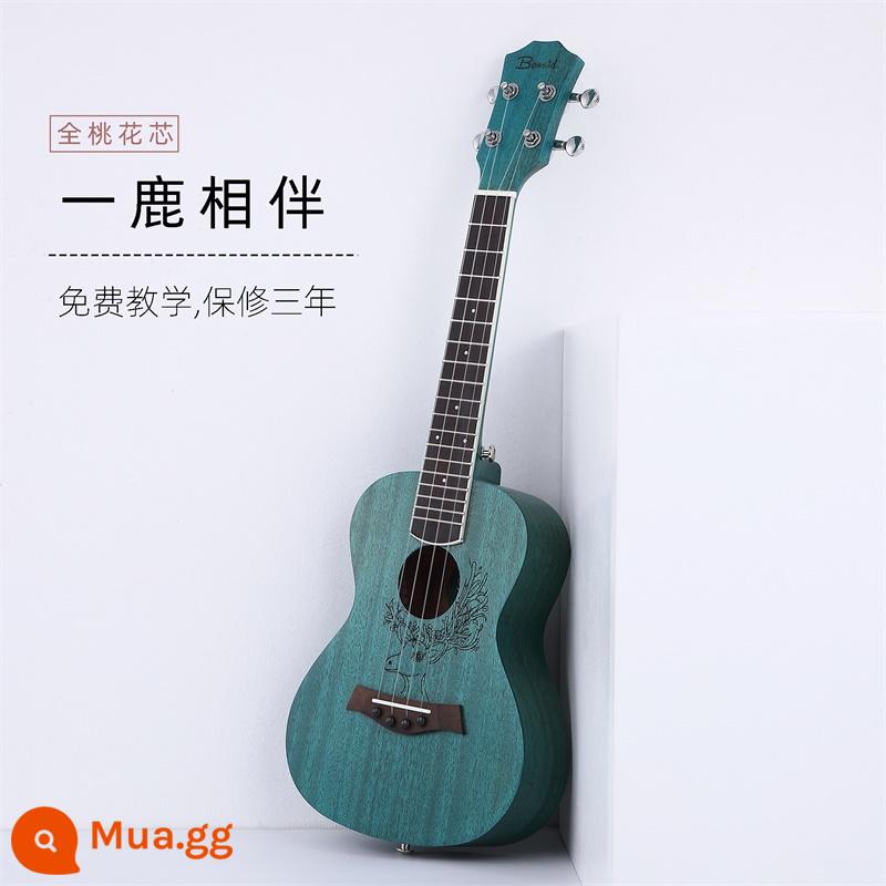 Đàn Ukulele Banston mới bắt đầu học sinh trưởng thành nữ nam 23 inch đàn Ukulele trẻ em nhập cảnh đàn guitar nhỏ - Đồng hành cùng chú hươu 23 inch + túi quà tặng kèm phụ kiện giảng dạy miễn phí