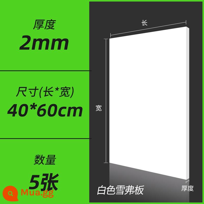 Hướng dẫn sử dụng bảng PVC vật liệu làm mô hình tự làm toàn bộ bảng xốp mật độ cao màu đen và trắng Chevron tùy chỉnh cắt bảng - Trắng 0,2 * 40 * 60CM (5 cái)