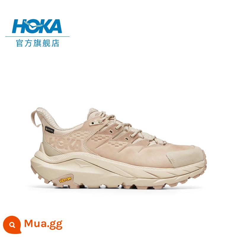 HOKA ONE ONE nam nữ thu đông KAHA 2 giày leo núi cổ thấp KAHA2 LOW GTX phiên bản chống nước ngoài trời - Oxford màu vàng/cát-nam và nữ