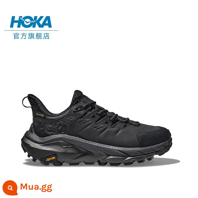 HOKA ONE ONE nam nữ thu đông KAHA 2 giày leo núi cổ thấp KAHA2 LOW GTX phiên bản chống nước ngoài trời - đen/đen-nam