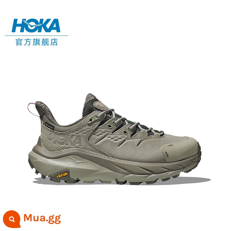 HOKA ONE ONE nam nữ thu đông KAHA 2 giày leo núi cổ thấp KAHA2 LOW GTX phiên bản chống nước ngoài trời - [Màu mới] Sage-Nữ